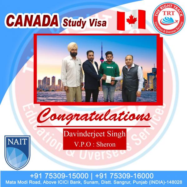 DAVINDERJEET SINGH CANADA VISA